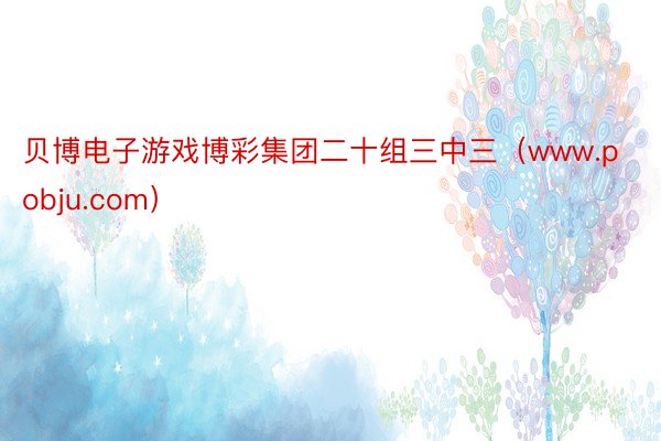 贝博电子游戏博彩集团二十组三中三（www.pobju.com）